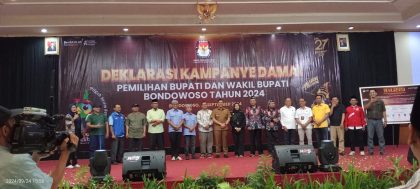 Deklarasi Kampanye Damai KPU Bondowoso