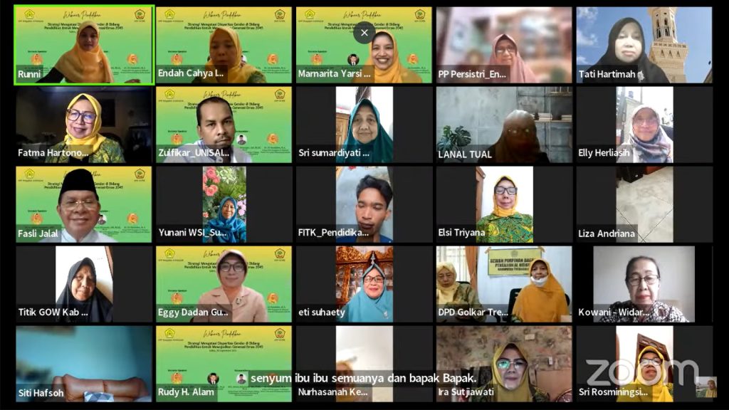 Webinar pendidikan DPP Pengajian Al-Hidayah