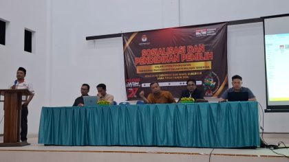 Sosialisasi dan Pendidikan Pemilih Kolaborasi antara KPU Jatim dengan Pimcab PPI Sidoarjo pada Rabu (18/9/24)