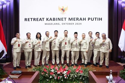Kementerian Koordinator Bidang Infrastruktur dan Pembangunan Wilayah bersama lima kementerian terkait di Akmil Magelang, Minggu (27/10/2024)