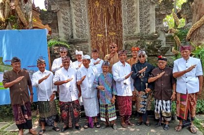 Raja-Raja Bali saat Mendukung Pembangunan Bandara Utara Singaraja