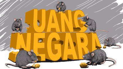 Ilustrasi Kebocoran Anggaran Negara. Sumber gambar: DETIK.
