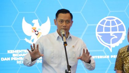 Menteri Koordinator Infrastruktur dan Pembangunan Kewilayahan, Agus Harimurti Yudhoyono