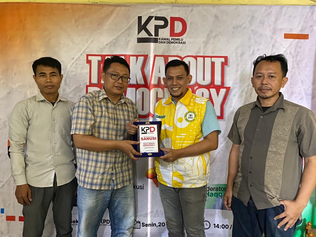 Diskusi Publik yang digelar Kawal Pemilu dan Demokrasi (KPD) bertajuk Gelanggang Demokrasi Pasca Penghapusan Presidential Threshold (PT) di Jakarat pada senin (20/01/2025). Sumber foto : Istimewa.