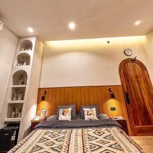 Ruang Kamar Penginapan Semasa Villa Purwokerto (Sumer foto : instagram Semasa Villa Purwokerto.