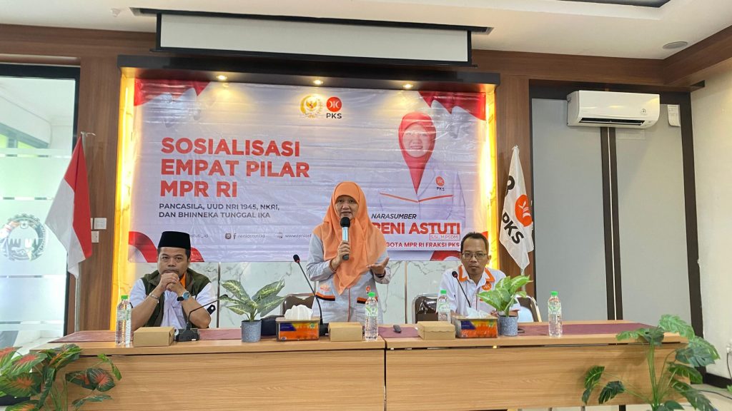 Reni Astuti dalam acara di Sidoarjo, Jawa Timur kemarin