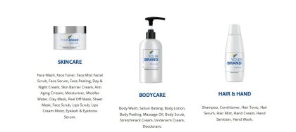 Beberapa produk dari Maklon Kosmetik & Skincare
