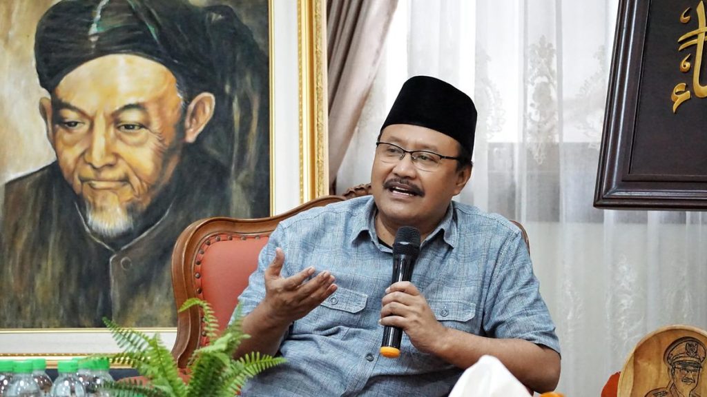 Menteri Sosial Syaifullah Yusuf atau Gus Ipul