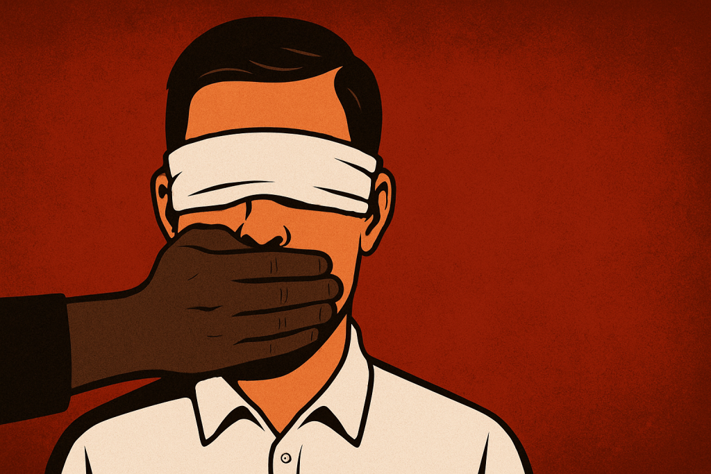 Ket : Ilustrasi Pembungkaman Kebebasan Berpendapat dan Berpikir