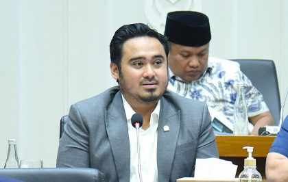 Anggota Komisi II DPR RI Fraksi Partai Golkar, Ahmad Irawan. Sumber foto : instagram @ahmadirawan.id