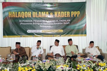 Forum Halaqah Ulama di Pondok Pesantren Fadhlul Fadhlan, Semarang, Sabtu (3/05)