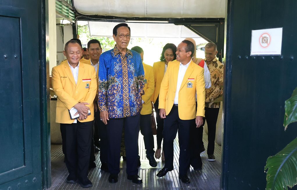 Silaturahmi DPP Partai Golkar ke Sri Sultan Hamengkubowono X menjelang pelaksanaan Musda Golkar DIY pada Minggu (18/5/2025) kemarin.