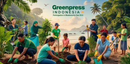 Ilustrasi aksi pelestarian lingkungan untuk mendukung keberlanjutan Keanekaragaman Hayati. Dok : Greenpress Indonesia.