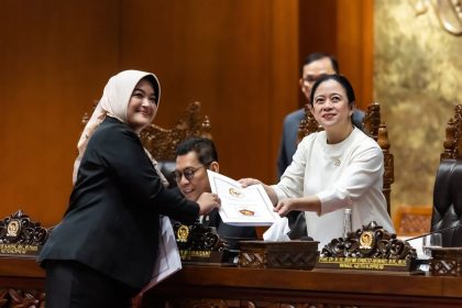 Puan Maharani dalam Rapat Paripurna penutupan Masa Persidangan III 2024-2025 di Senayan Jakarta, Selasa (27/5/2025). Sumber foto : instagram @puanmaharaniri
