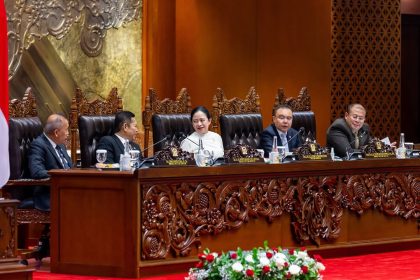 Puan Maharani dalam Rapat Paripurna penutupan Masa Persidangan III 2024-2025 di Senayan Jakarta, Selasa (27/5/2025). Sumber foto : instagram @puanmaharaniri