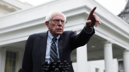Senator AS, Bernie Sanders.