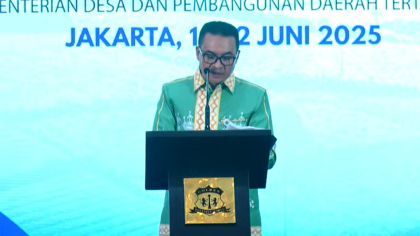 Kepala Badan Pengembangan dan Informasi Desa dan Daerah Tertinggal, Mulyadin Malik