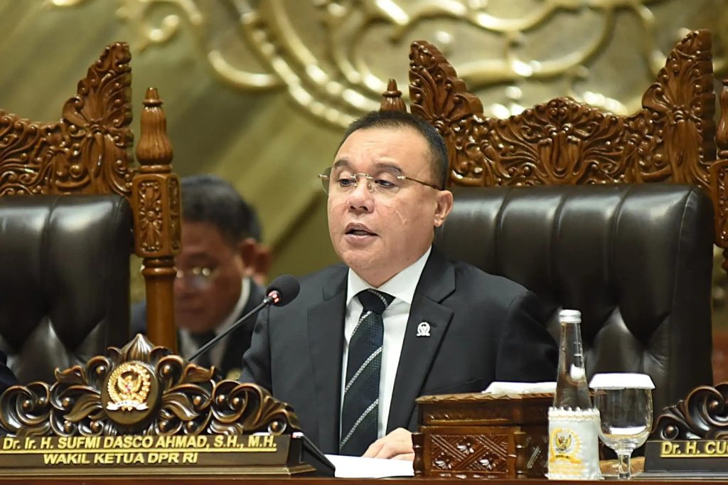 Wakil Ketua DPR RI, Sufmi Dasco Ahmad