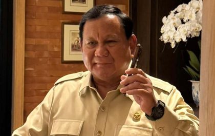 Presiden Prabowo Perdana Menteri Kanada, Yang Mulia Mark Carney, lewat sambungan telepon pada Jum'at (6/6/2025). Sumber foto : Instagram @sekretariat.kabinet