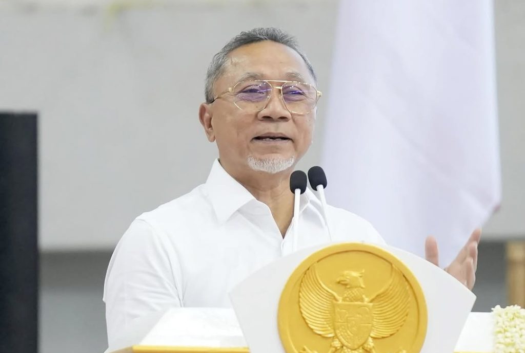 Menteri Koordinator Bidang Perekonomian Zulkifli Hasan (Zulhas) . Sumber foto : Instagram @zul.hasan