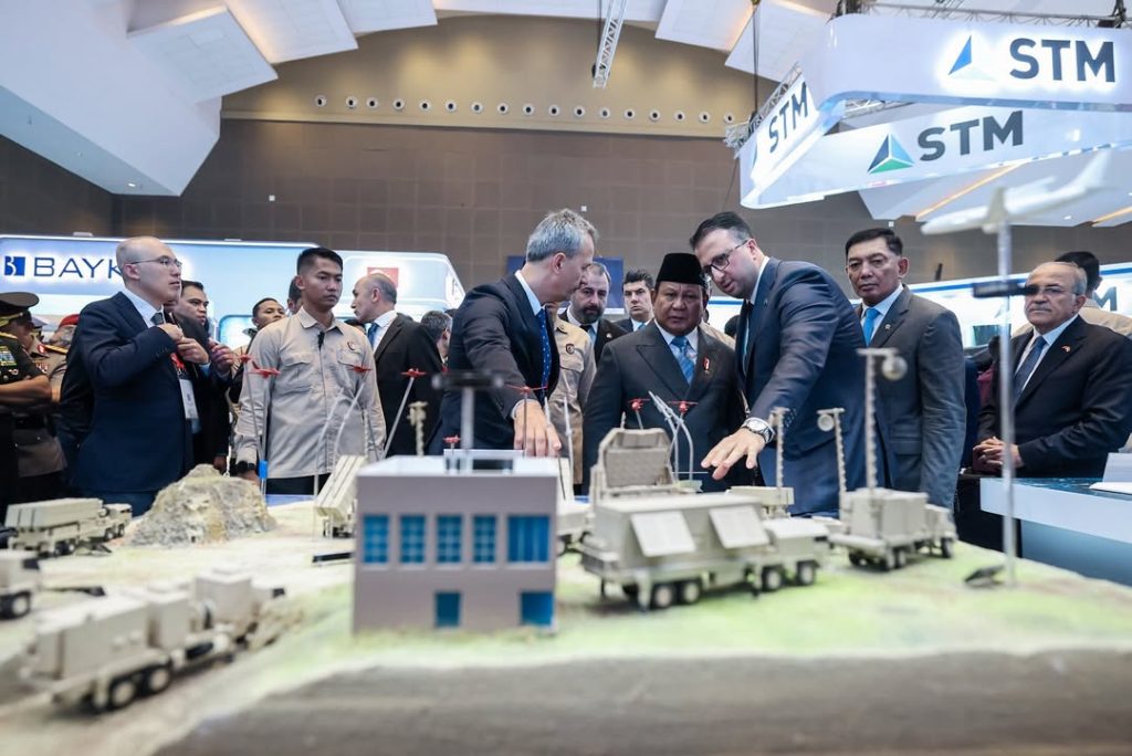Presiden secara resmi membuka Indo Defence Expo and Forum 2025, di Jakarta, Rabu (11/06/2025). Sumber foto : instagram Presiden Republik Indonesia.