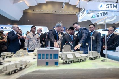 Presiden secara resmi membuka Indo Defence Expo and Forum 2025, di Jakarta, Rabu (11/06/2025). Sumber foto : instagram Presiden Republik Indonesia.