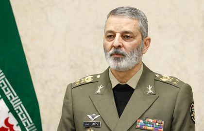 Kepala Staf Angkatan Bersenjata Iran, Mayor Jenderal Abdolrahim Mousavi,
