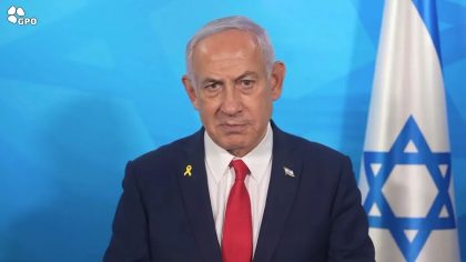 Perdana Menteri Israel, Benjamin Netanyahu