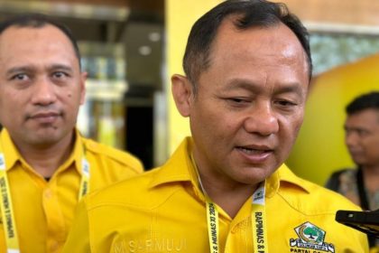 Ketua Fraksi Partai Golkar, M.Sarmuji.
