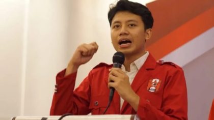 Ketua Umum GMNI, Muhammad Risyad Fahlevi