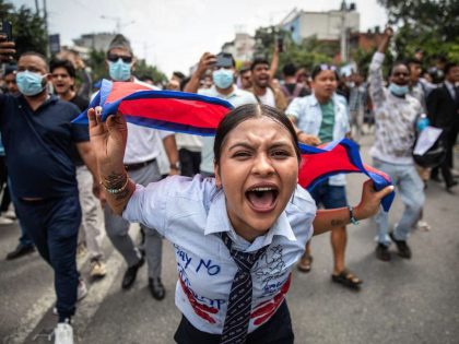Massa Aksi Demonstrasi di Nepal yang dipenuhi Gen Z