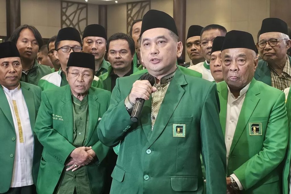 Ketua Umum terpilih PPP, Agus Suparmanto. Sumber foto : Jawa Pos.