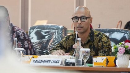 Ketua LMKN Hak Terkait, Marcell Kirana H. Siahaan,