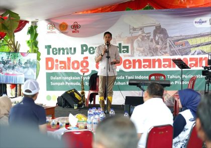 Budisatrio Djiwandono, Ketua Umum Pemuda Tani Indonesia.