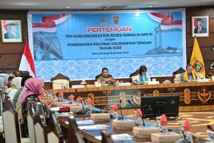 Kunjungan kerja reses Komisi IX DPR RI ke Provinsi Kalimantan Tengah (Kalteng)