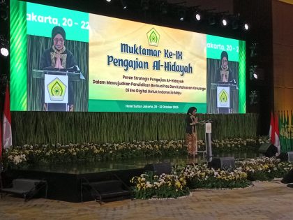 Hetifah Sjaifudian, Ketua Umum DPP Pengajian Al Hidayah terpilih.