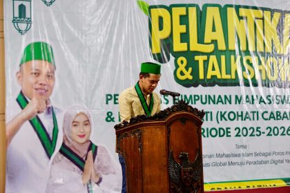 Ketua Bidang Politik, Hukum, Pertahanan, dan Keamanan Badko HMI Jatim, Dzulkarnain Jamil,