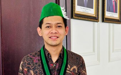 Ketua Bidang Politik, Hukum, Pertahanan, dan Keamanan Badko HMI Jatim, Dzulkarnain Jamil,