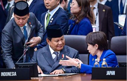 Prabowo dalam forum APEC